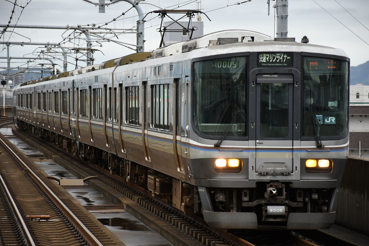 JR西日本 岡山電車区 223系 P5編成