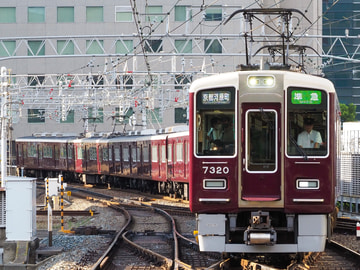 阪急電鉄 正雀車庫 7300系 7320f