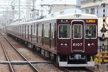 阪急電鉄 平井車庫 6000系 6007F