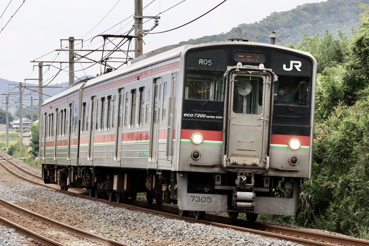 JR四国 高松運転所 7200系 R05編成