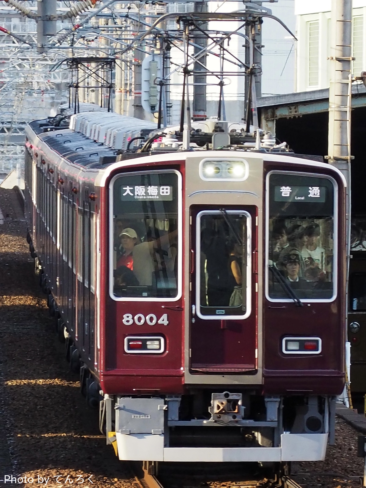 阪急電鉄 平井車庫 8000系 8004f