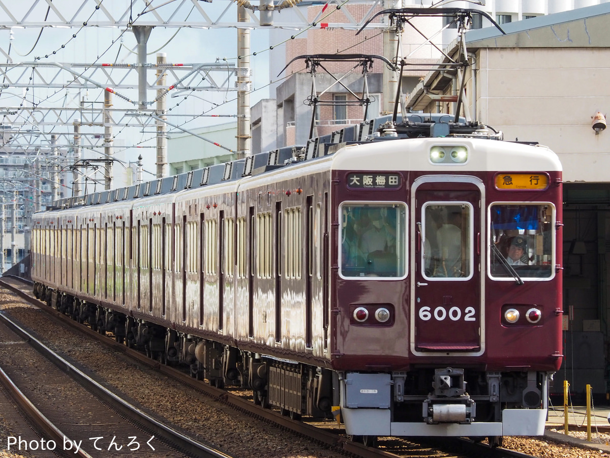 阪急電鉄 平井車庫 6000系 6002f