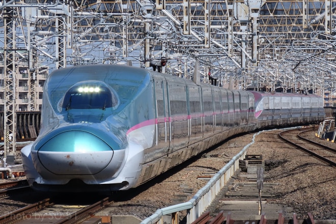 新幹線総合車両センターE5系U36編成を大宮駅で撮影した写真