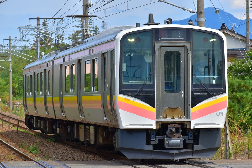 JR東E129系ニイA26編成<br class="br-sp" />(ニイA26)の写真