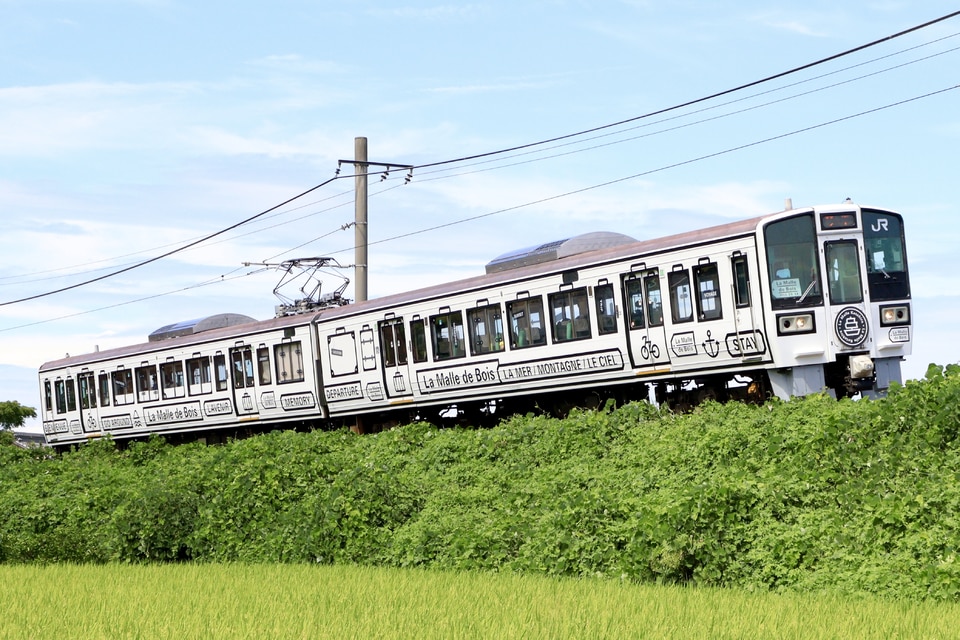 JR西213系LA1編成<br class="br-sp" />(オカLA1編成)の写真