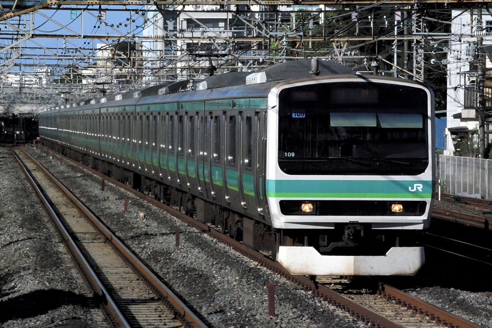 JR東E231系マト109編成の写真
