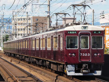 阪急電鉄 正雀車庫 7300系 7323f
