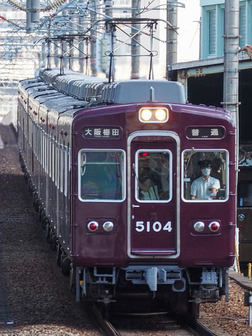 阪急電鉄 平井車庫 5100系 5104f