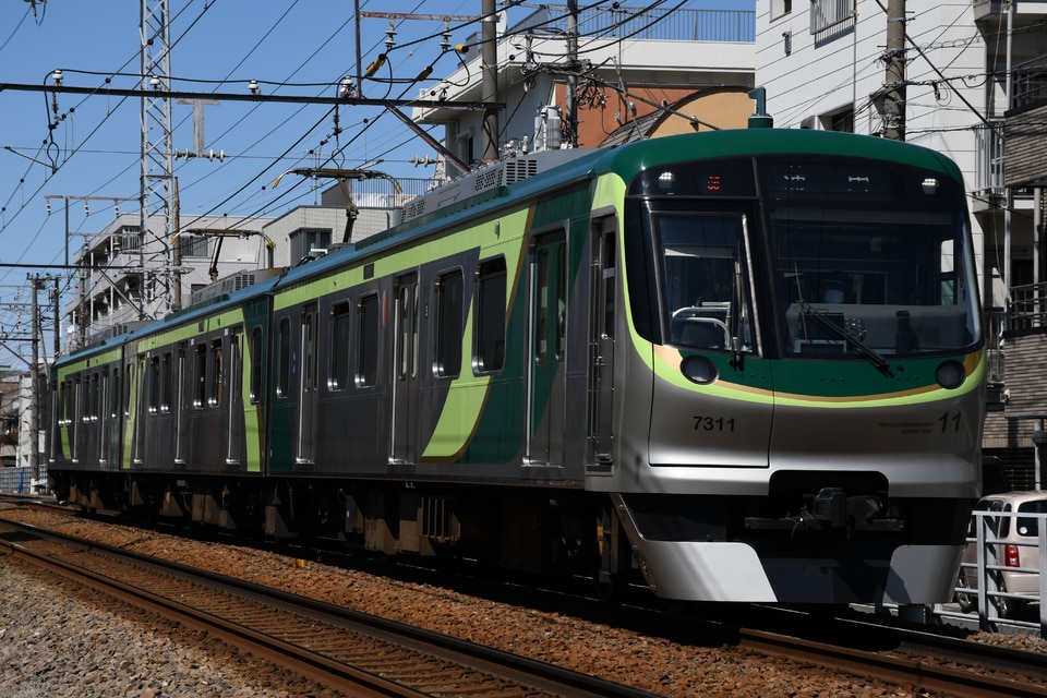 東急7000系7111F<br class="br-sp" />(7111編成)の写真