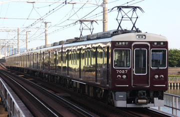 阪急電鉄 西宮車庫 7000系 7027F