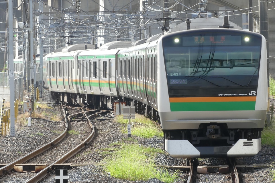 JR東E233系コツE-63編成<br class="br-sp" />(コツE63編成)(コツE-63)(コツE63)の写真