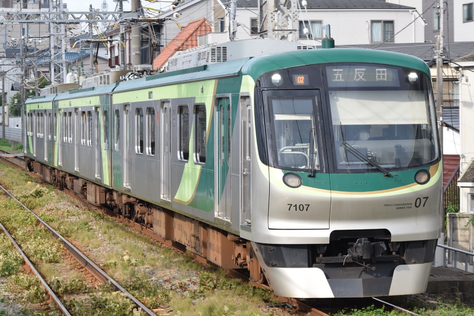 東急7000系7107F<br class="br-sp" />(7107編成)の写真