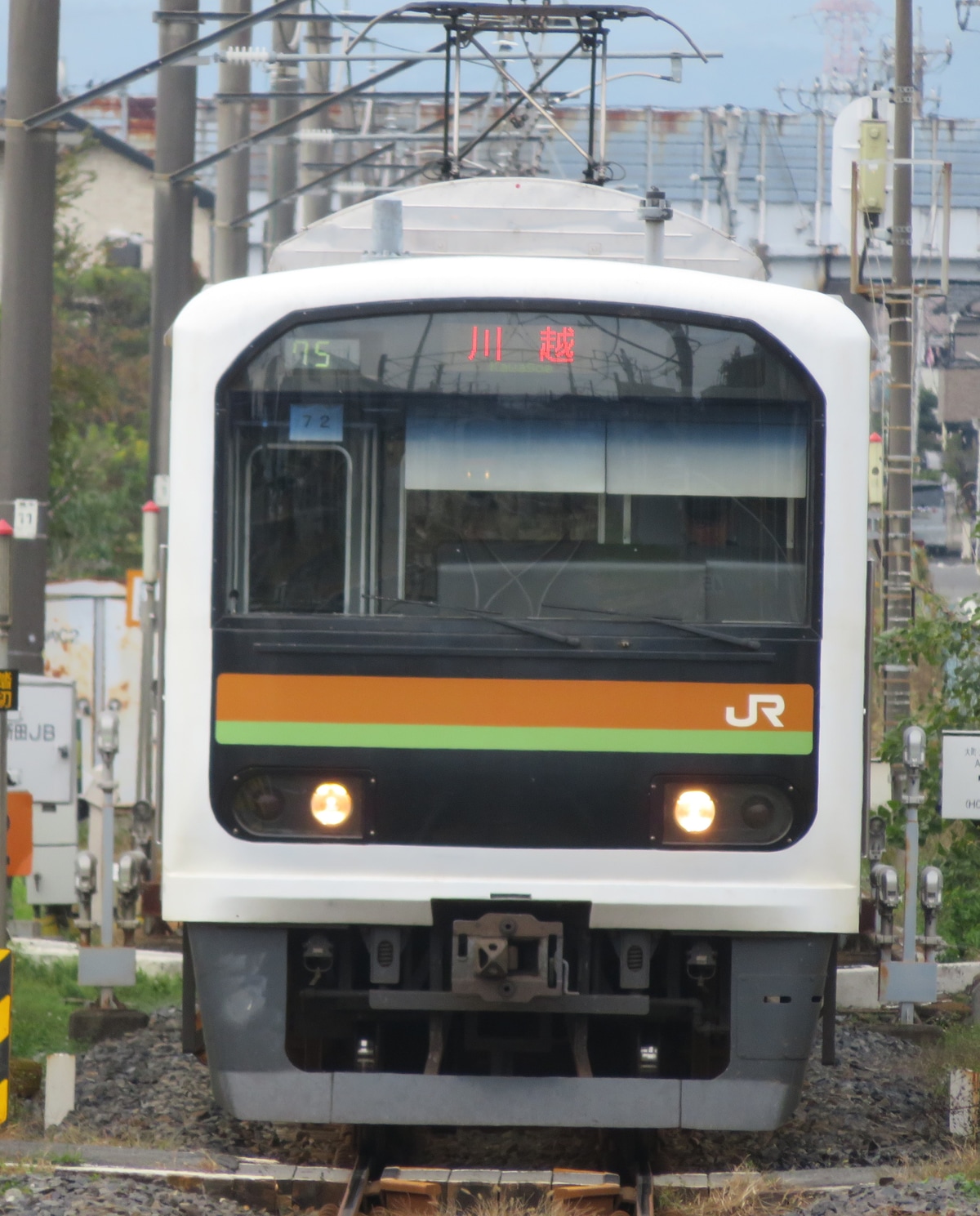 JR東日本 川越車両センター 209系 ハエ72編成