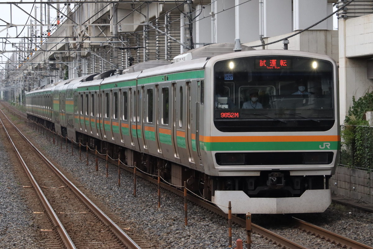 JR東日本 小山車両センター E231系 ヤマU527編成