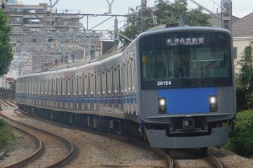 西武鉄道 南入曽車両基地 20000系 20154F