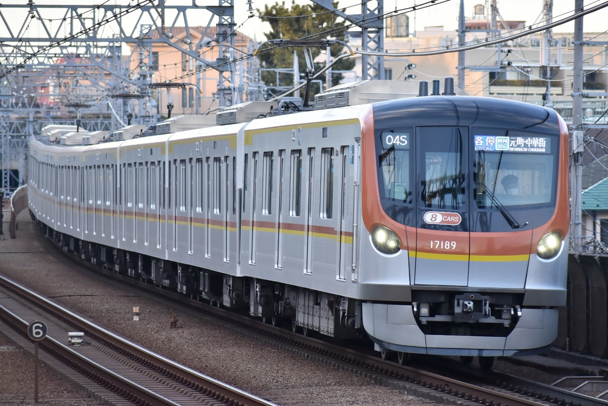 東京メトロ 和光検車区 17000系 17189F