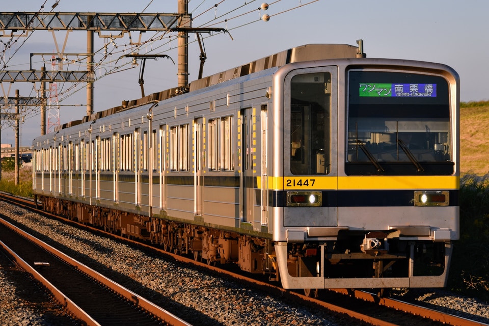 東武20400型21447F<br class="br-sp" />(21447編成)の写真
