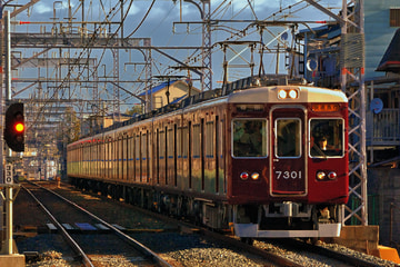 阪急電鉄 桂車庫 7300系 7301F
