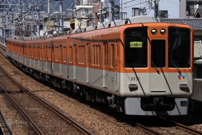 尼崎車庫8000系8231Fを久寿川駅で撮影した写真