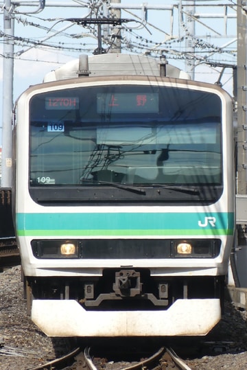 JR東日本 松戸車両センター本区 E231系 マト109編成