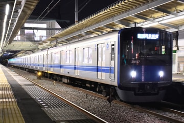 西武鉄道 南入曽車両基地 20000系 20157F