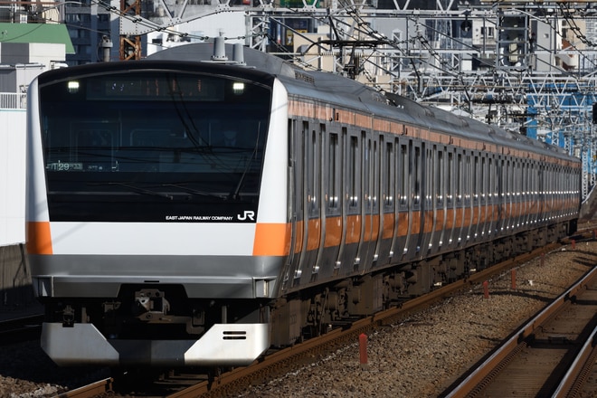 豊田車両センターE233系トタT29編成を阿佐ケ谷駅で撮影した写真