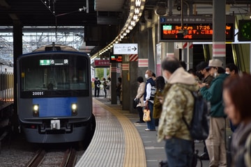西武鉄道 武蔵丘車両基地 20000系 20151F