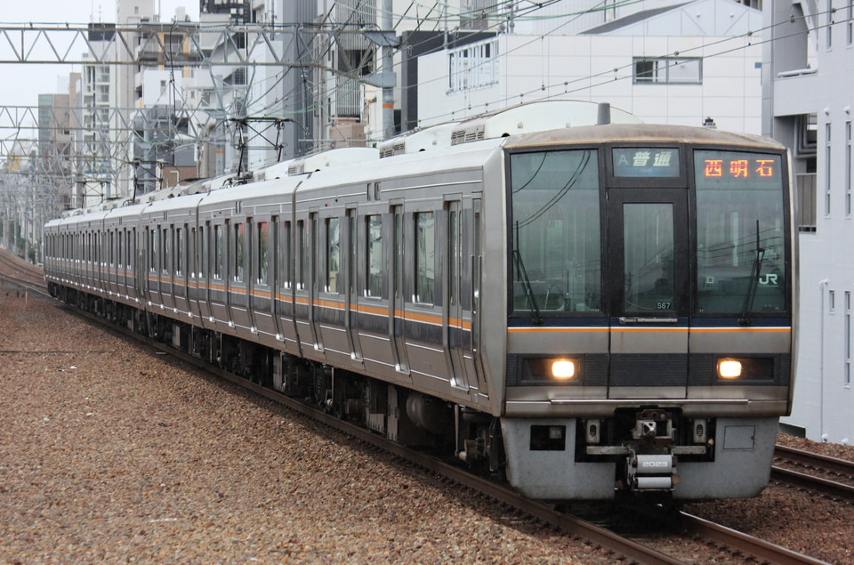 JR西207系S67編成の写真