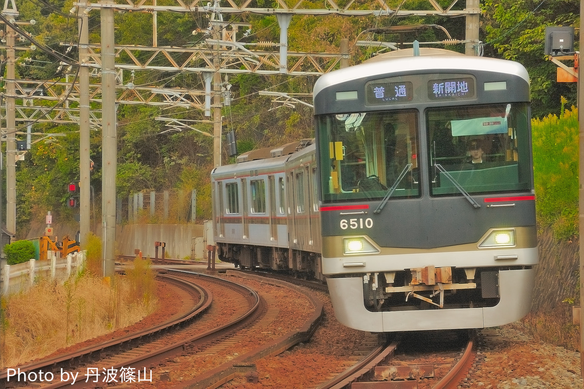 神戸電鉄 鈴蘭台車庫 6500系 6510F