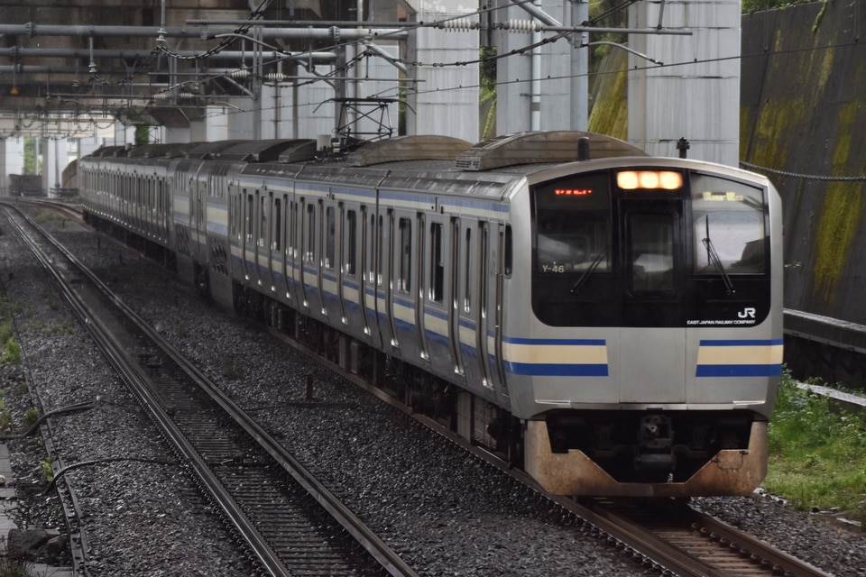 JR東E217系クラY-46編成(Y-46編成)(Y46編成)（鎌倉車両センター本所