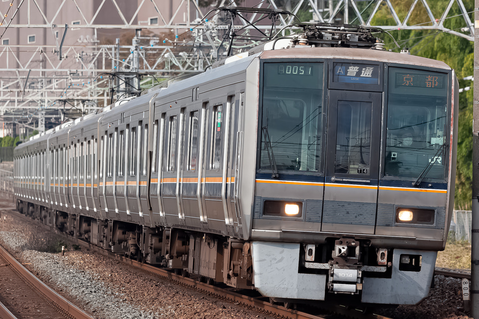 JR西207系T14編成の写真