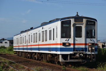 関東鉄道 水海道車両基地 キハ2300形 キハ2308+キハ2307