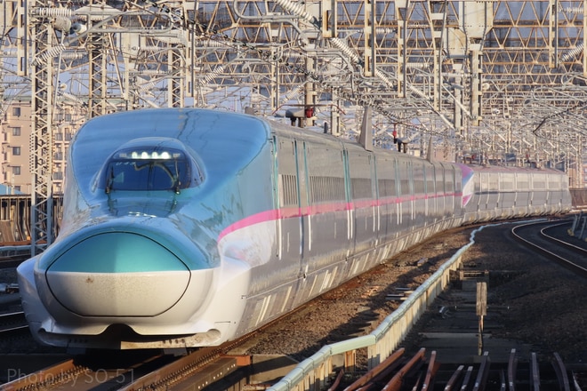 新幹線総合車両センターE5系U43編成を大宮駅で撮影した写真