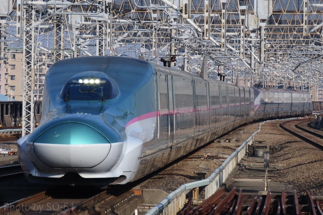 新幹線総合車両センターE5系U31編成を大宮駅で撮影した写真