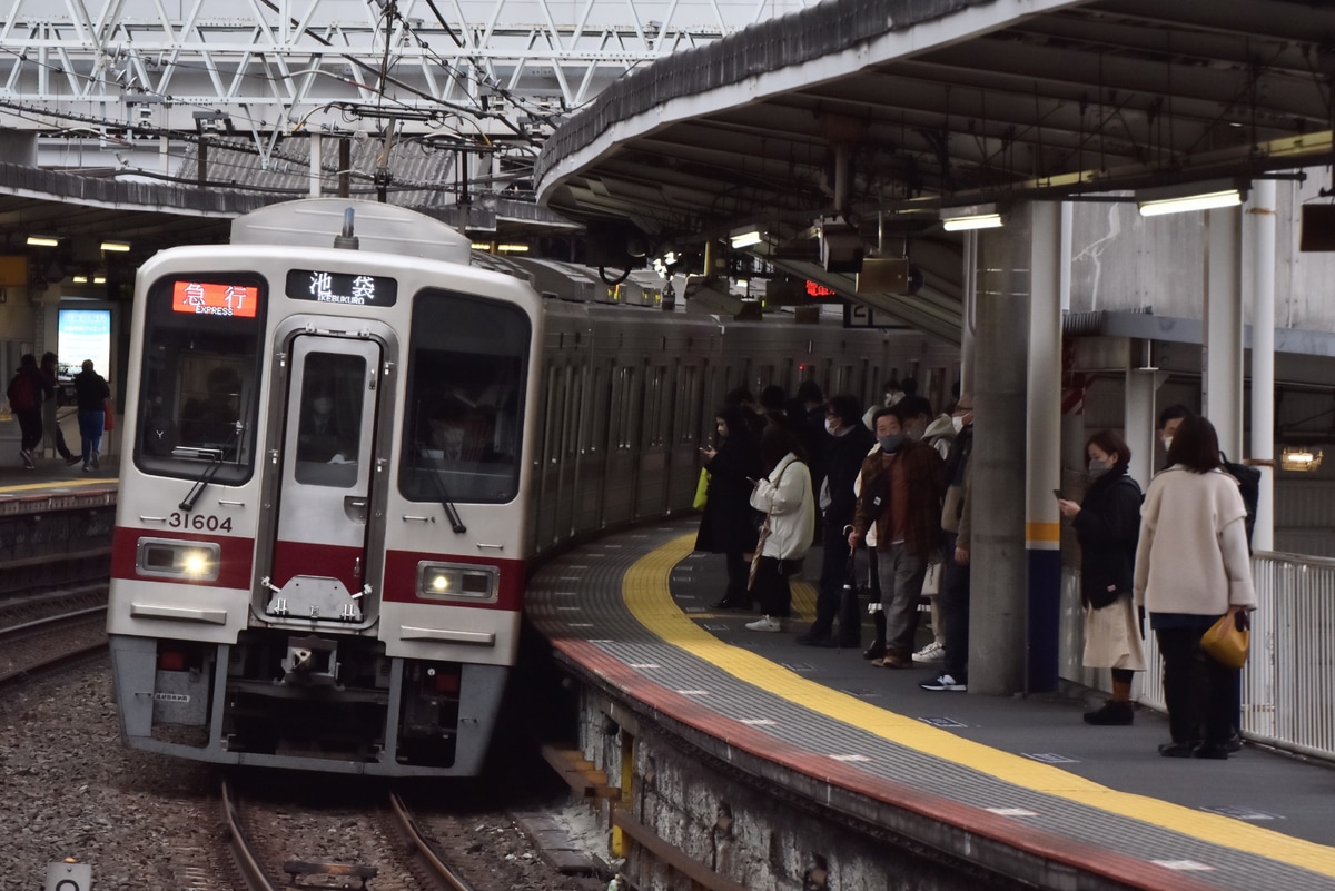 東武鉄道 森林公園検修区 30000系 31604F