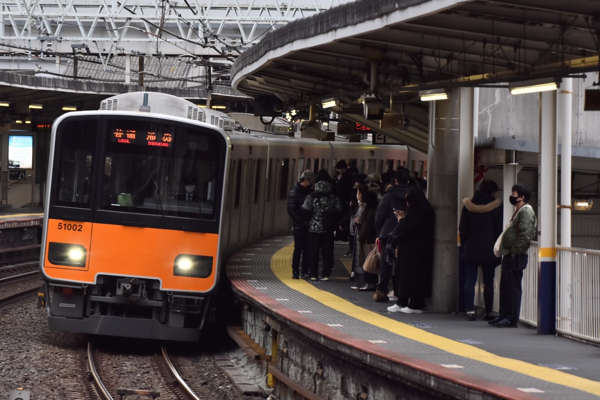 東武鉄道 森林公園検修区 50000系 51002F