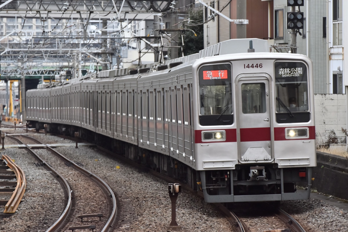 東武鉄道 森林公園検修区 10030系 11446F