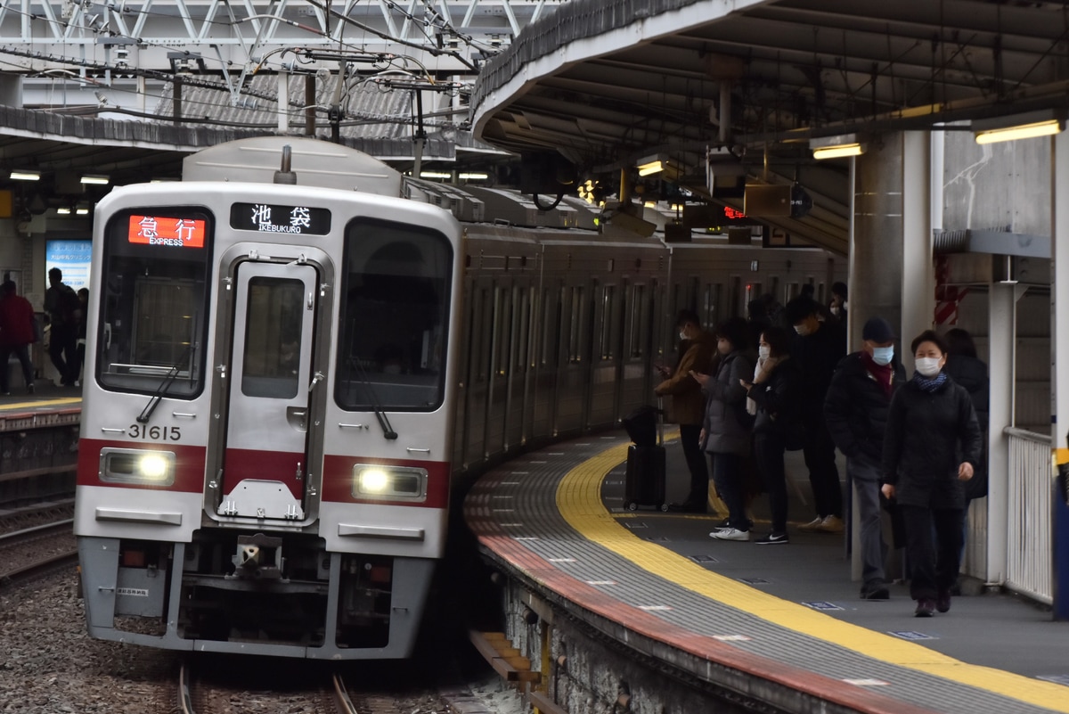 東武鉄道 森林公園検修区 30000系 31615F