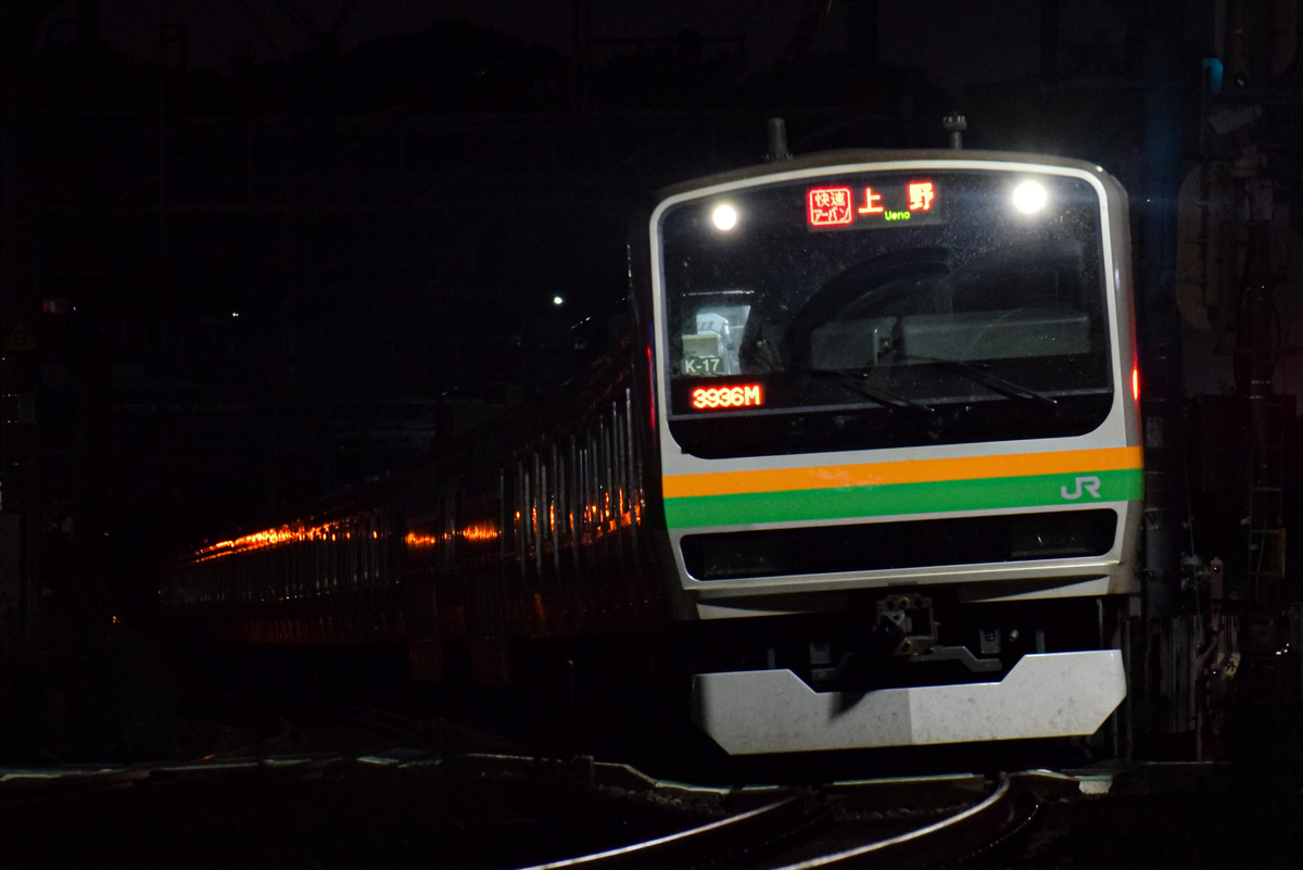 JR東日本 国府津車両センター E231系1000番台 k-17編成