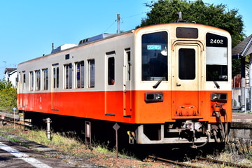 関東鉄道 水海道車両基地 キハ2400形 2402F