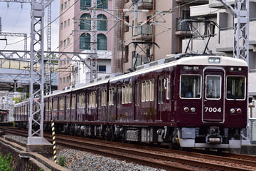 阪急電鉄 西宮車庫 7000系 7004F