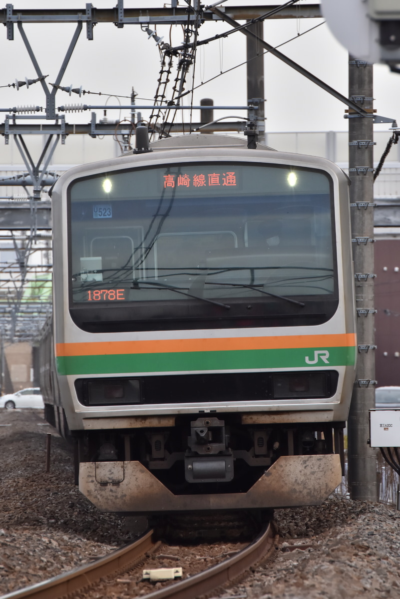 JR東日本 小山車両センター E231系 ヤマU523編成