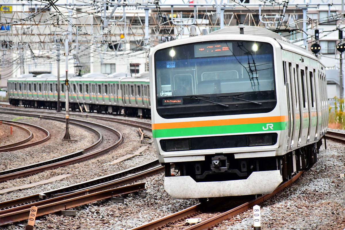 JR東日本 小山車両センター E231系 U591編成