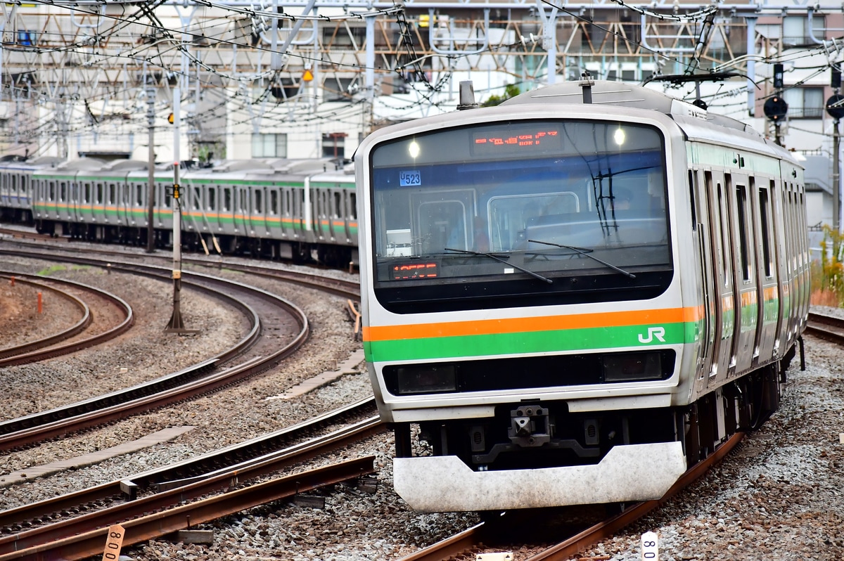 JR東日本 小山車両センター E231系 U523編成