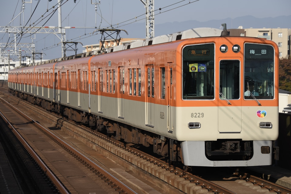 阪神8000系8229F<br class="br-sp" />(8229編成)の写真