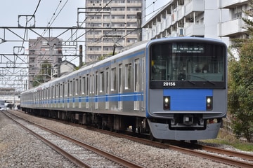 西武鉄道 南入曽車両基地 20000系 20156F
