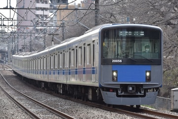 西武鉄道 南入曽車両基地 20000系 20156F