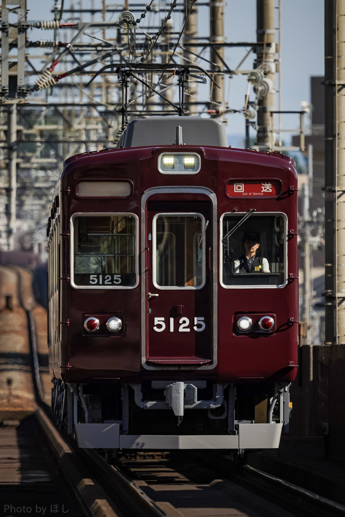 阪急電鉄 平野車庫 5100系 5124F