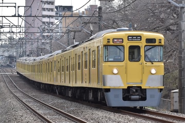 西武鉄道 南入曽車両基地 2000系 2409F