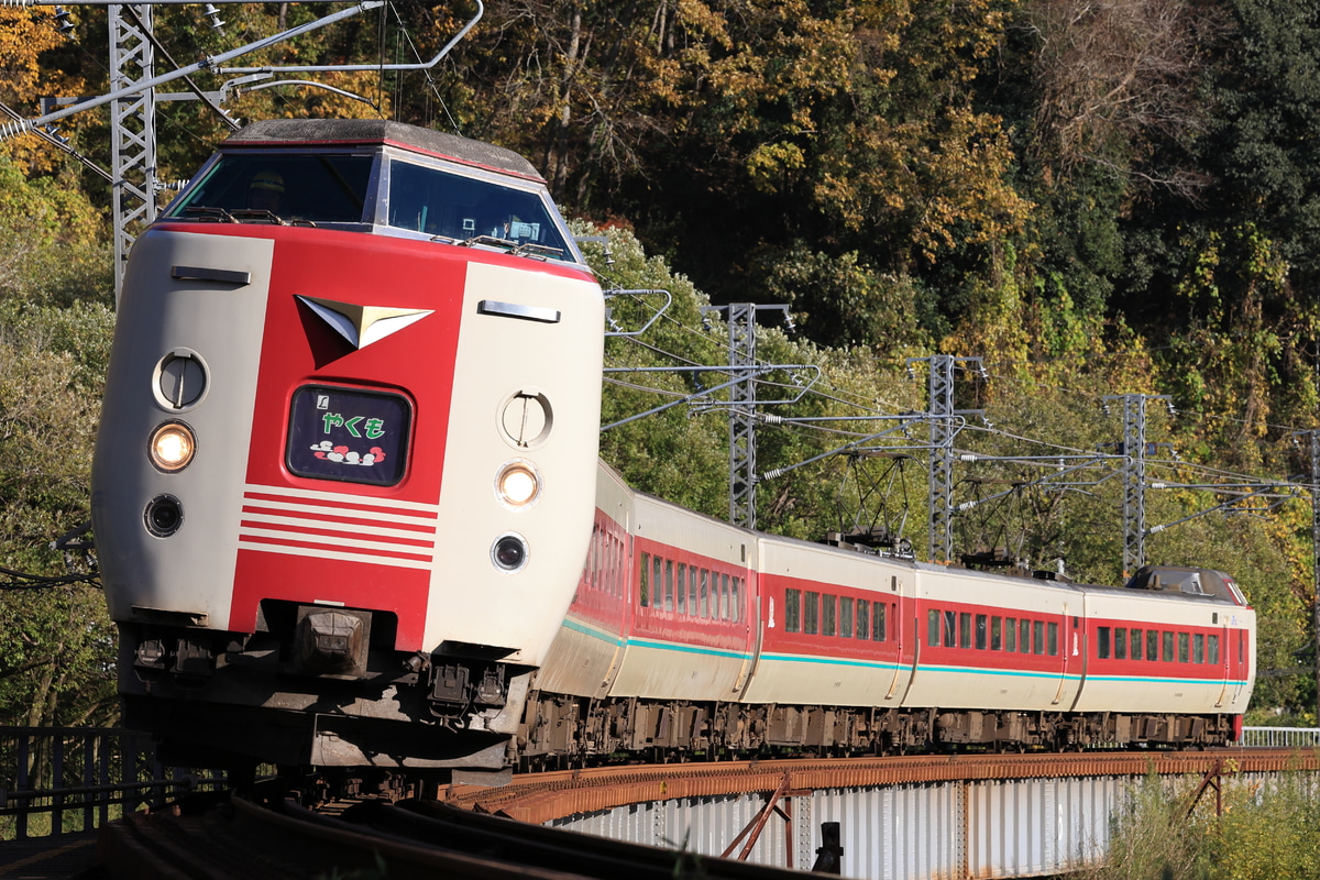 JR西日本 後藤総合車両所出雲支所 381系 